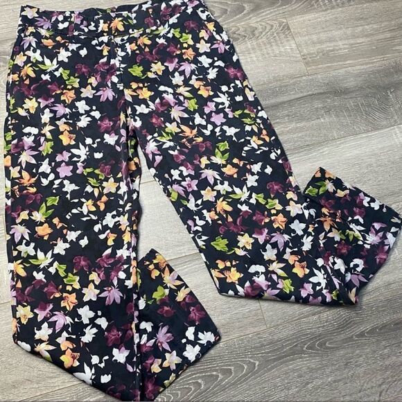 Equipment x Revolve Florence Floral Silk Trouser Pants Sz small - Picture 2 of 10